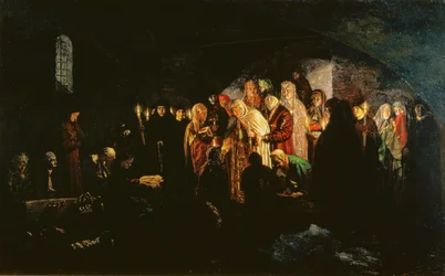 Empress Giving Alms, 1880